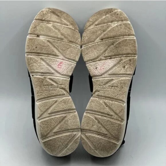 Merrell Women's Black White Flora Day Loop J97712 Light Weight Slip on Shoes 10 - Picture 6 of 7